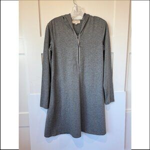 Max Studio gray dress with pockets and hood XS